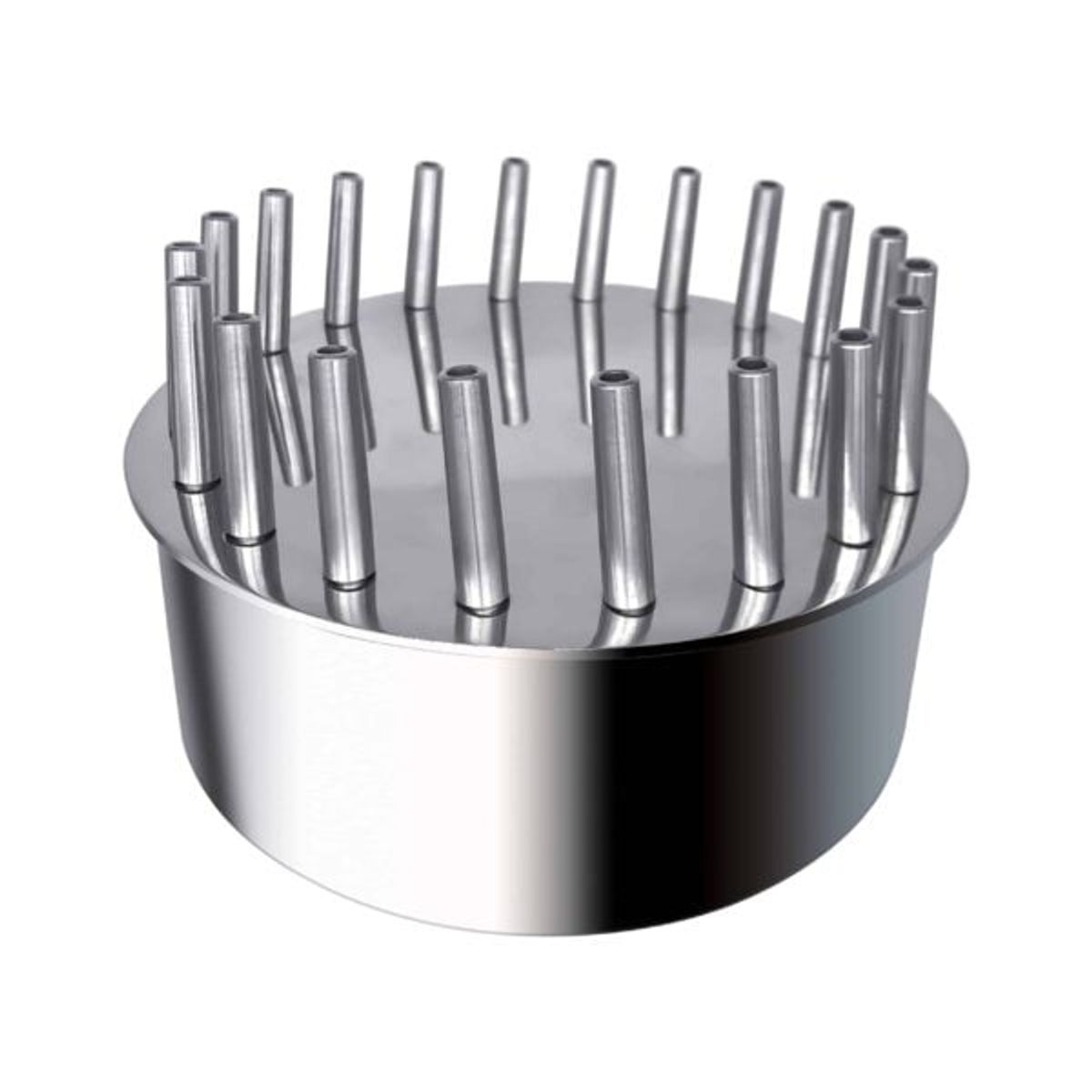 GENERICO - Boquilla para pileta o fuente en acero inoxidable de 3 pulgada