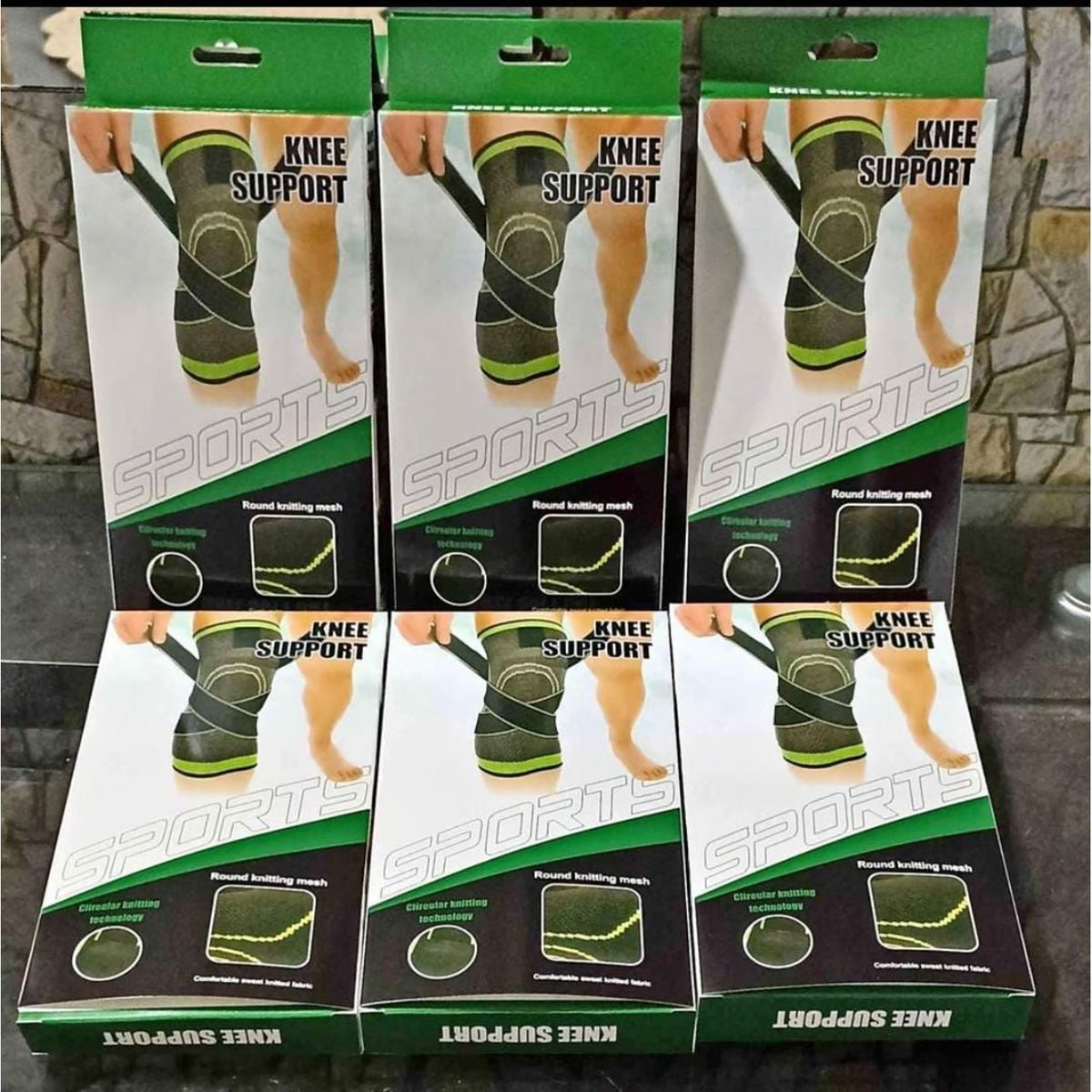 GENERICO - Rodillera Con Correa Ajustable Elástica