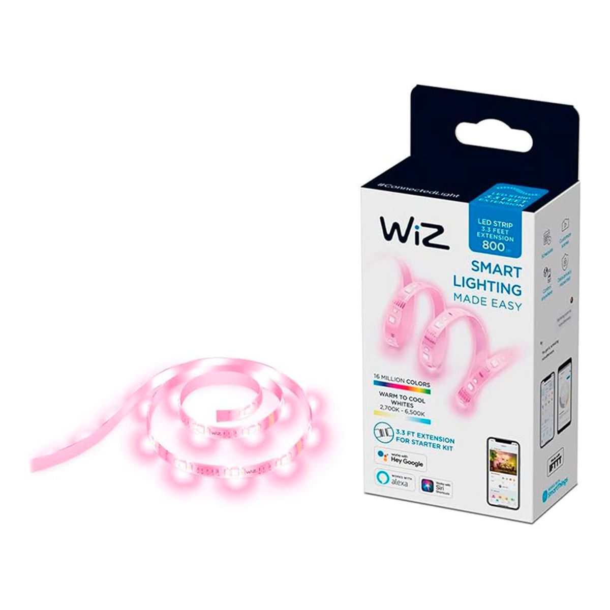 WIZ - WIZ Extensión de Tira Led flex Inteligente Color 1 metro 12V