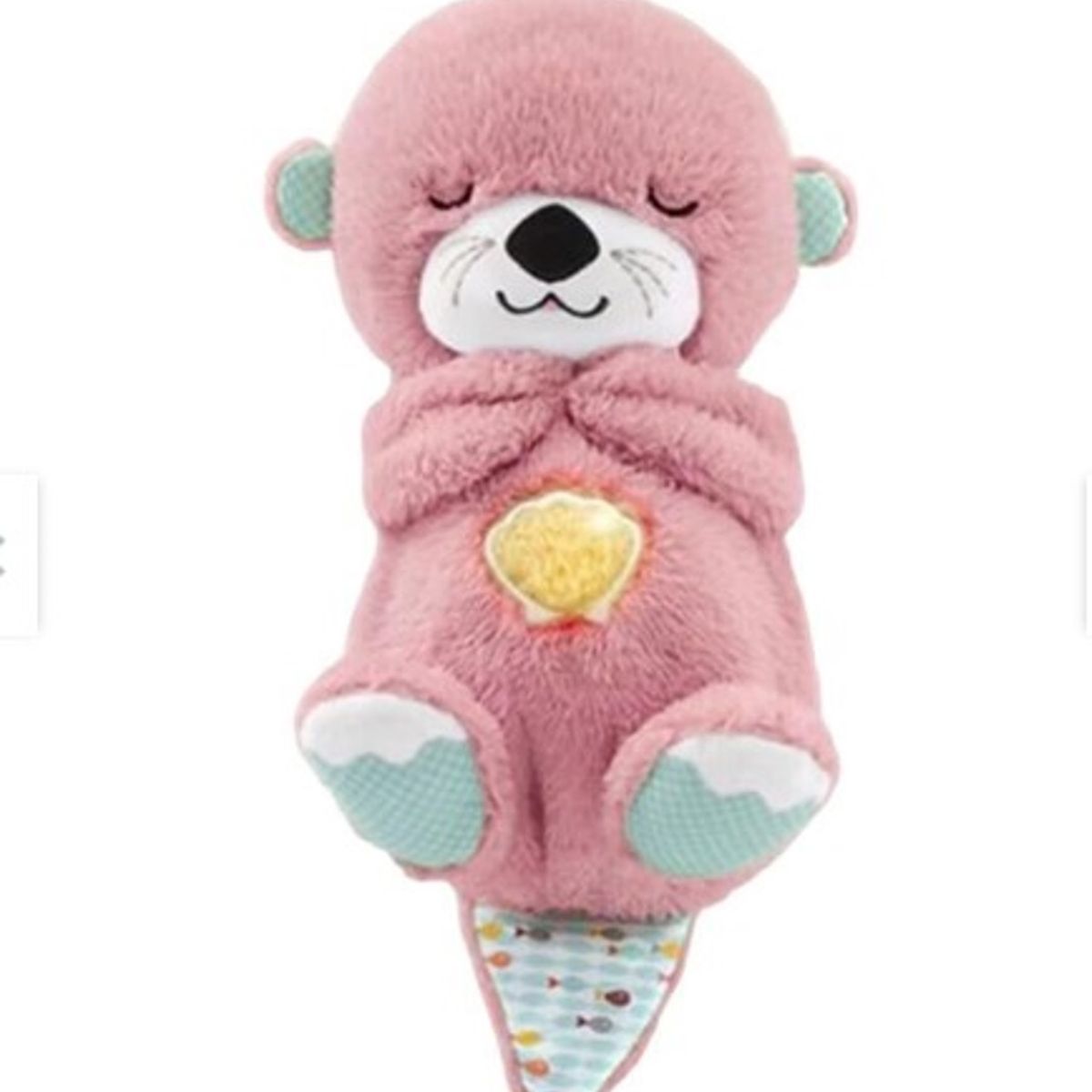 GENERICO - NUTRIA QUE RESPIRA CON LUZ MUSICAL HIPOALERGENICO ROSA