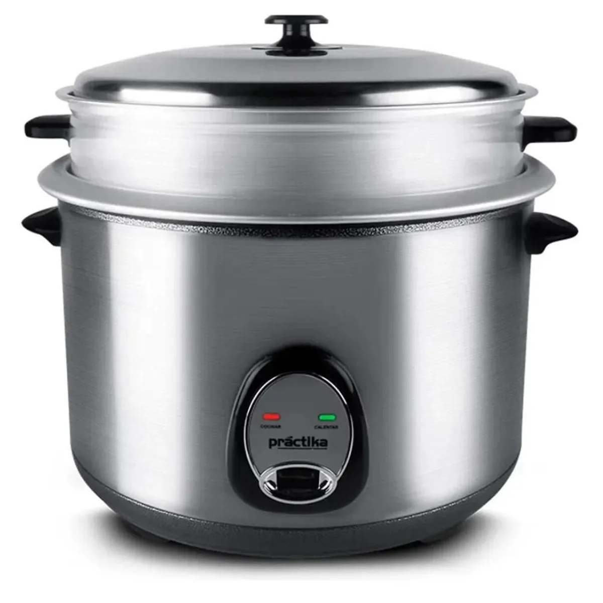 PRACTIKA - Olla Arrocera Practika 4.2 lt Con Vaporera Cromada