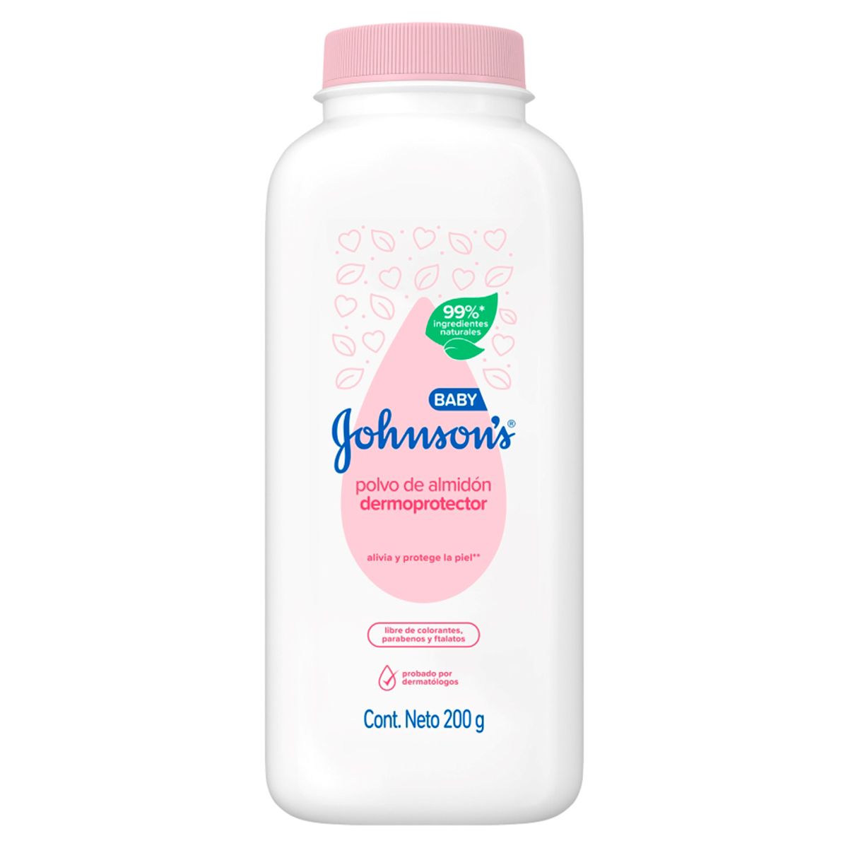 JOHNSON AND JOHNSON - Polvo de Almidón Dermoprotector Johnson Baby Original 200g