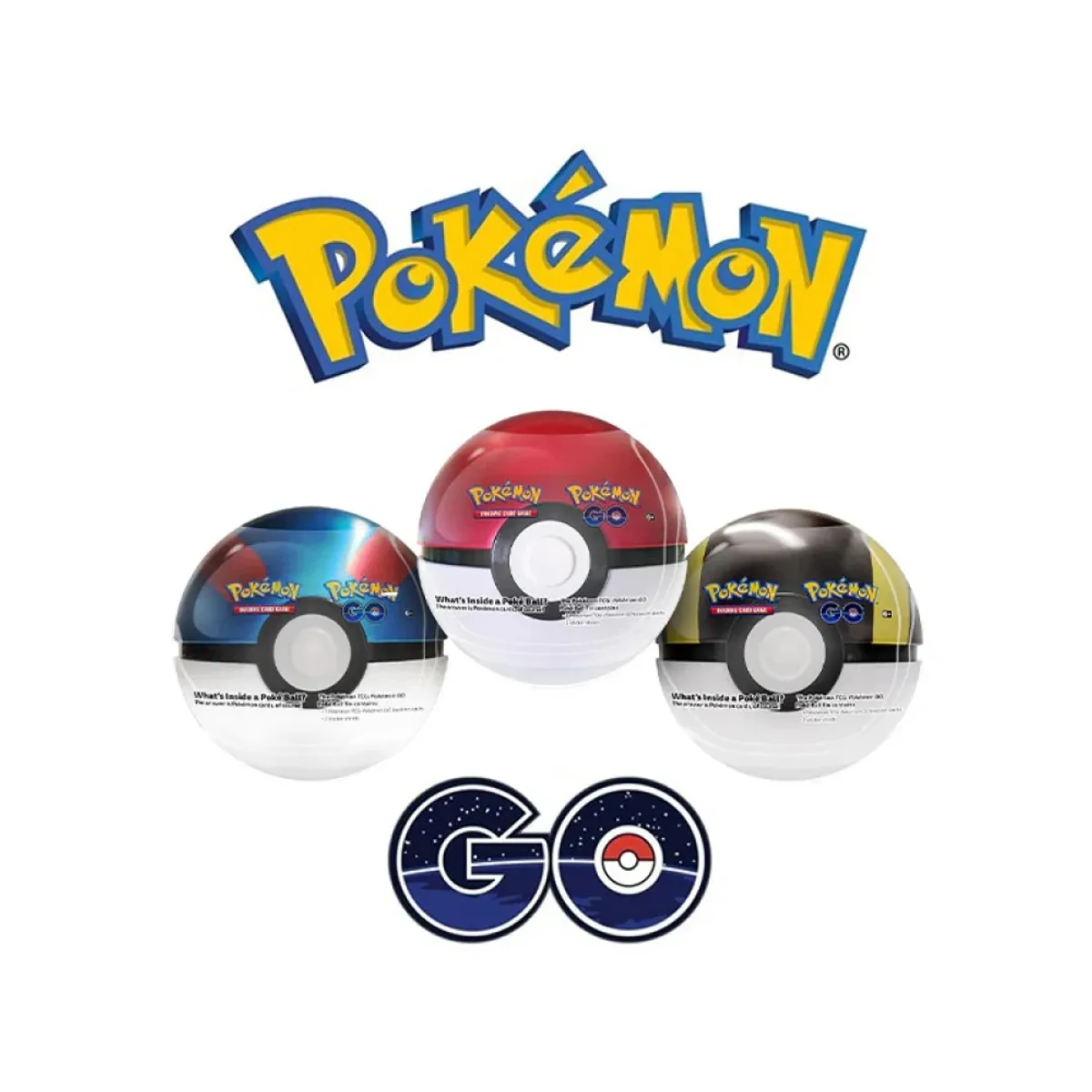 POKEMON - Pokemon Go Pokeballs TCG Tin Pack 6 Unidades Ingles