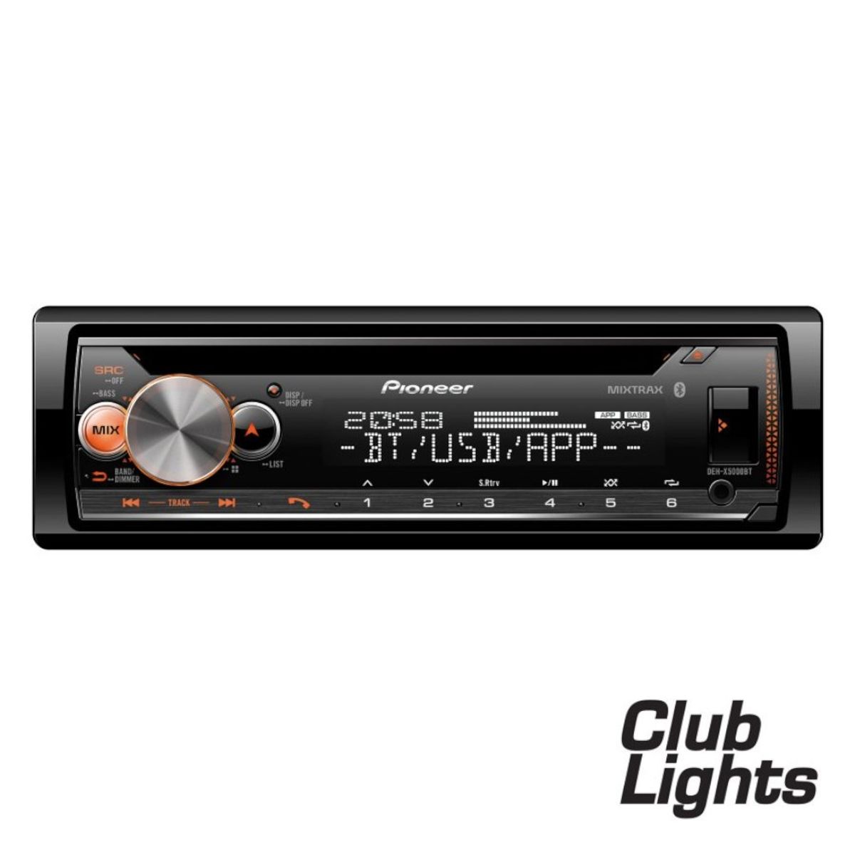 PIONEER - Autoradio Pioneer DEH-X5000BT Mascara a Colores