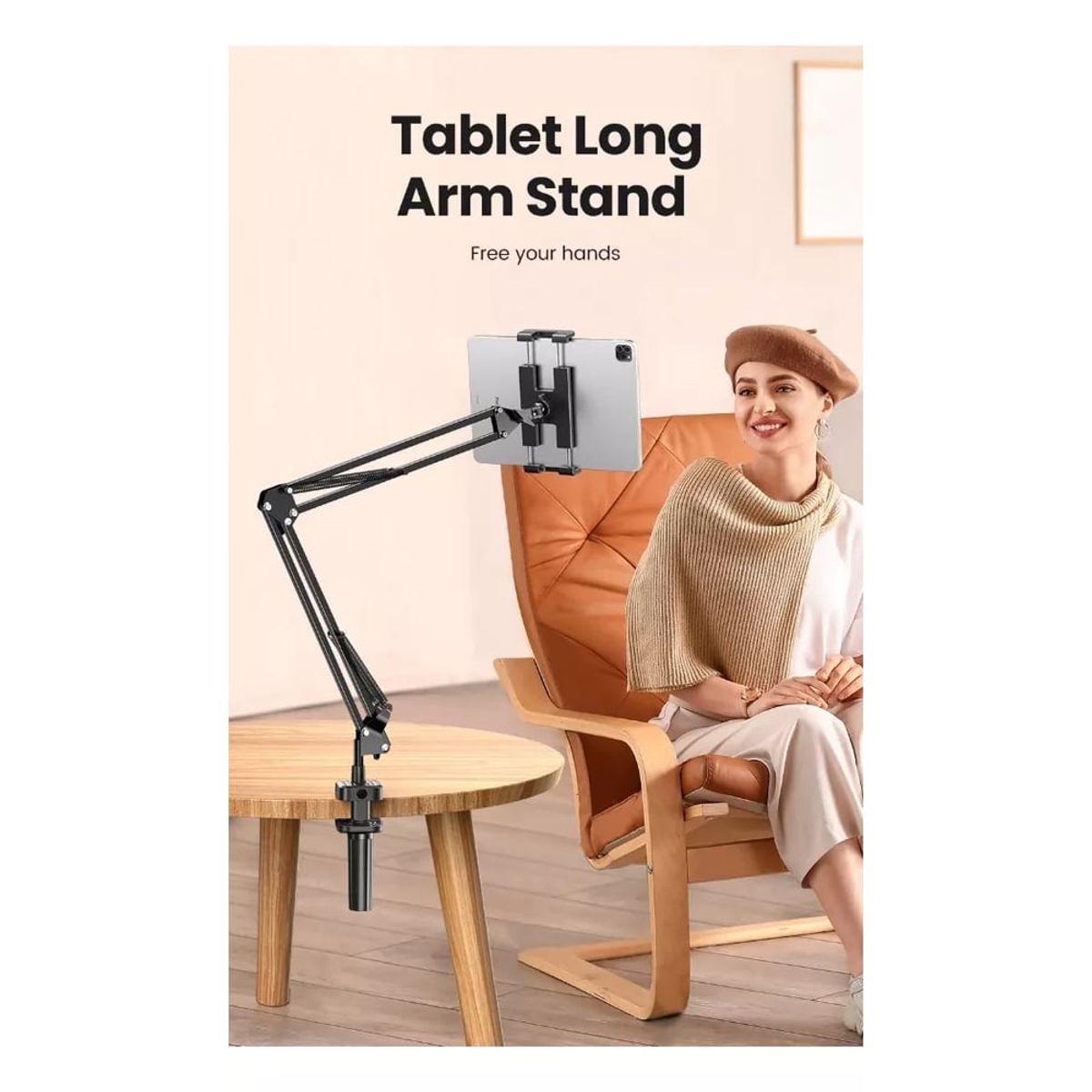 SEISA - Soporte para Celular y Tablet 18 cm Sujetador Brazo Flexible ML-E4