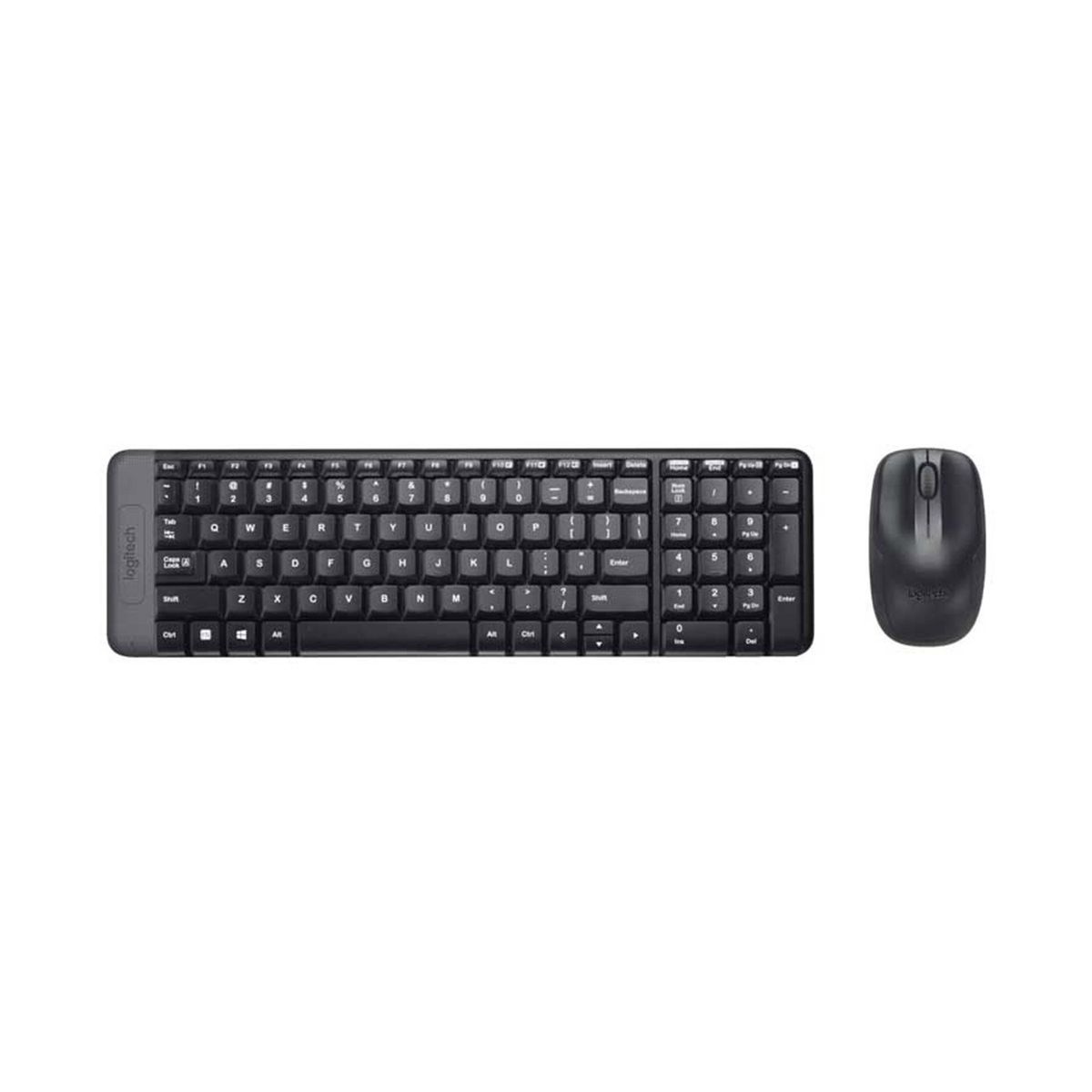 LOGITECH - Teclado Logitech + Mouse Mk220 Wireless Usb Sp Black
