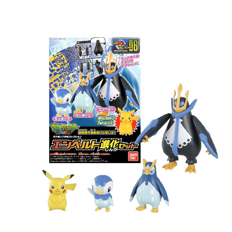 Bandai Spirits Model Kit Pokemon Empoleon Evolucion Set POKEMON ...
