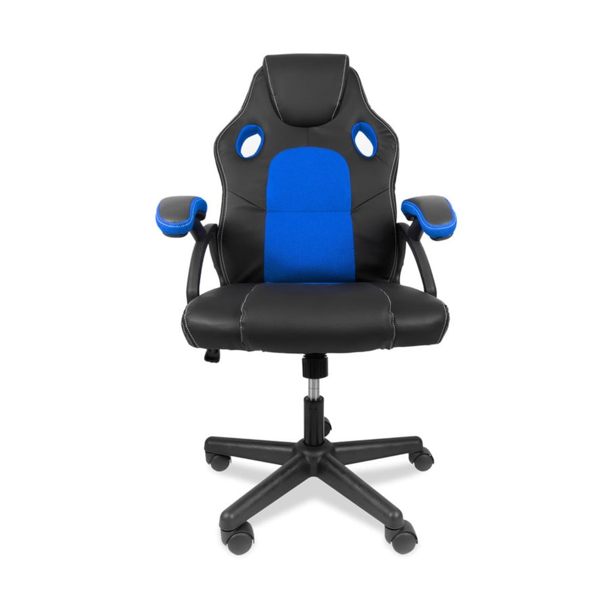 XION - Silla Gamer Ergonómica Giratoria con Balanceo - 6056 Azul