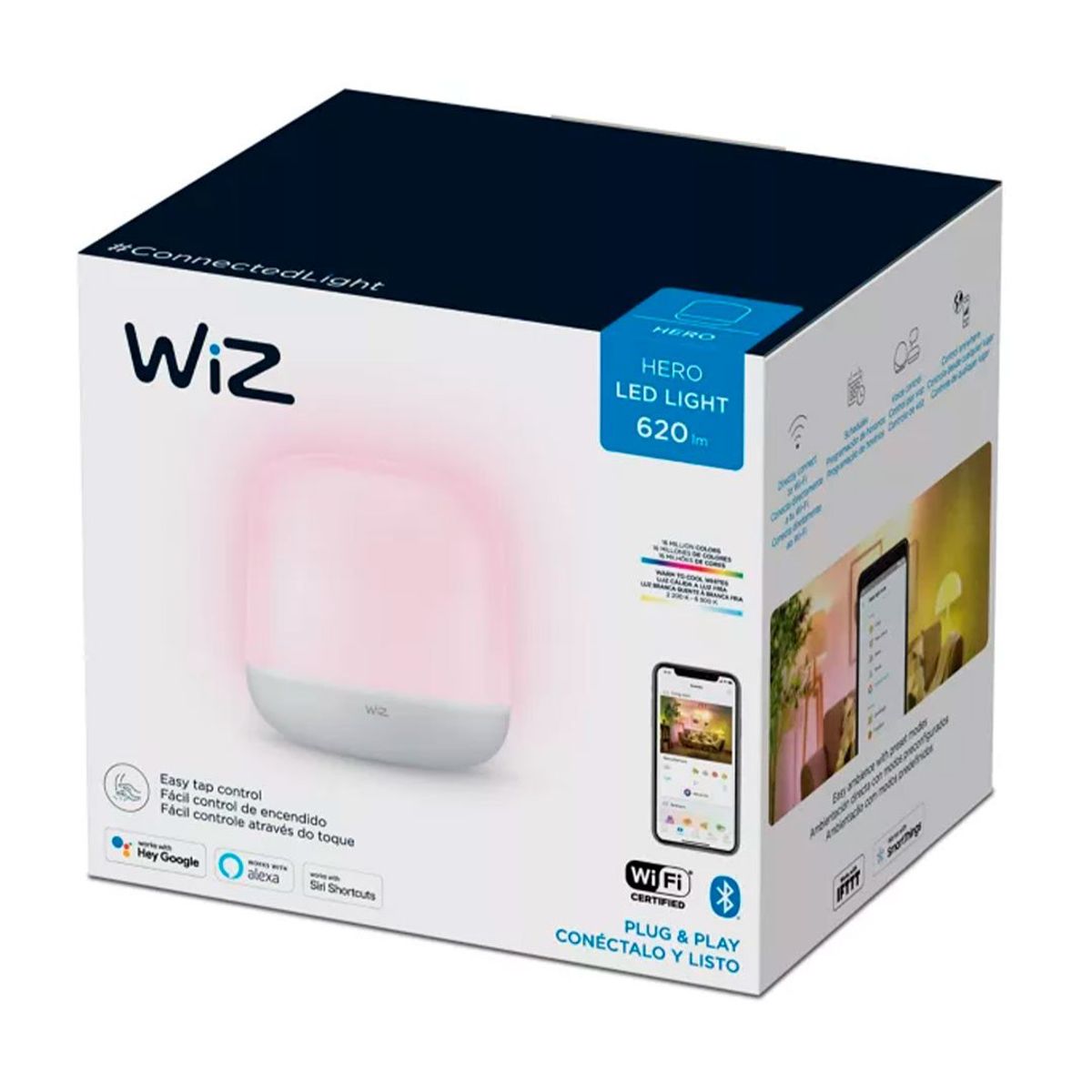 WIZ - WIZ Luminaria Lampara de Mesa HERO WIFI inteligente RGB