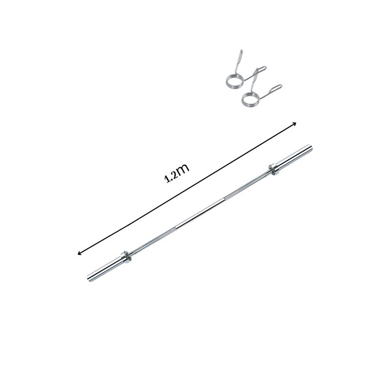 GENERICO - BARRA RECTA OLIMPICA  1.2 M