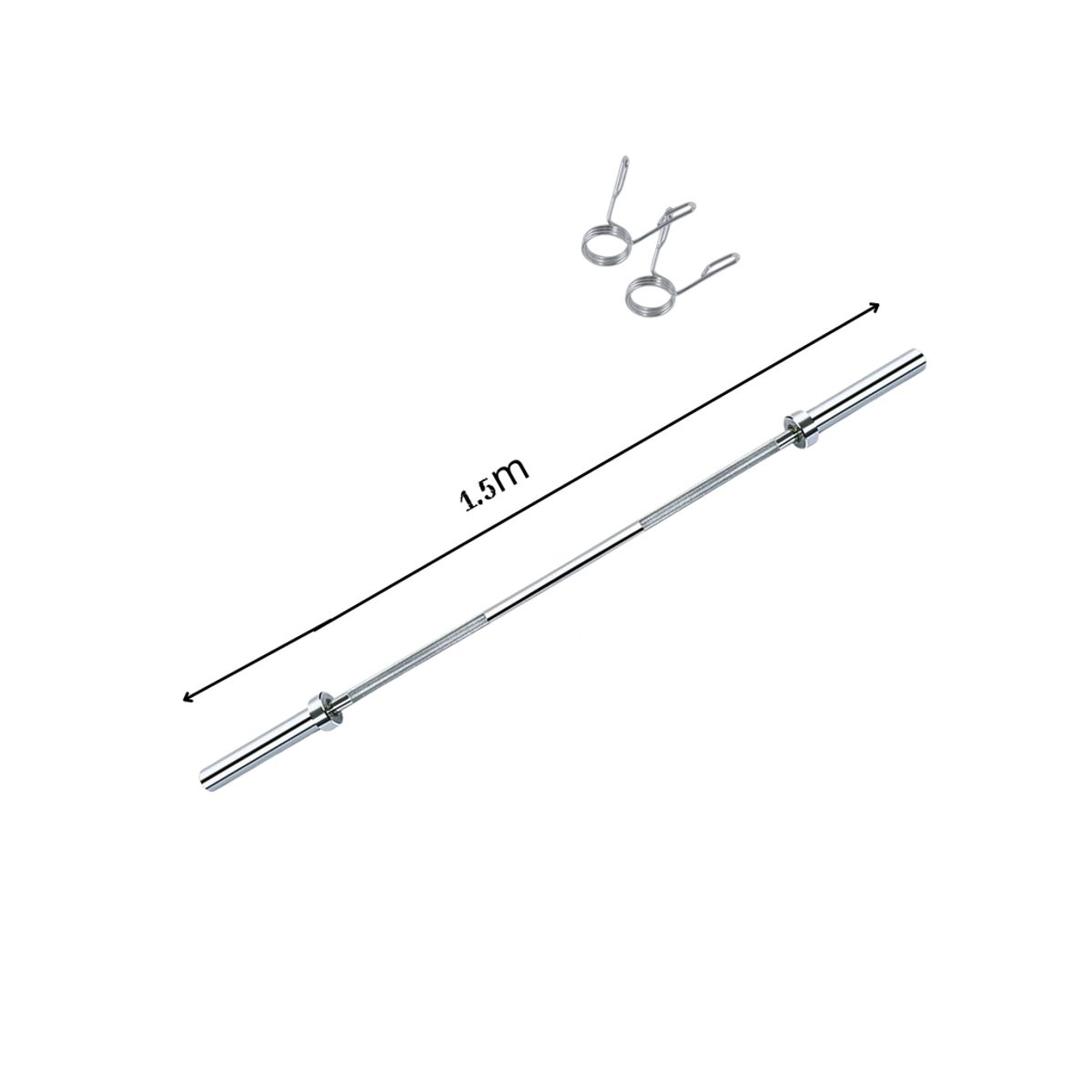 GENERICO - BARRA RECTA OLIMPICA  DE 1.5 M