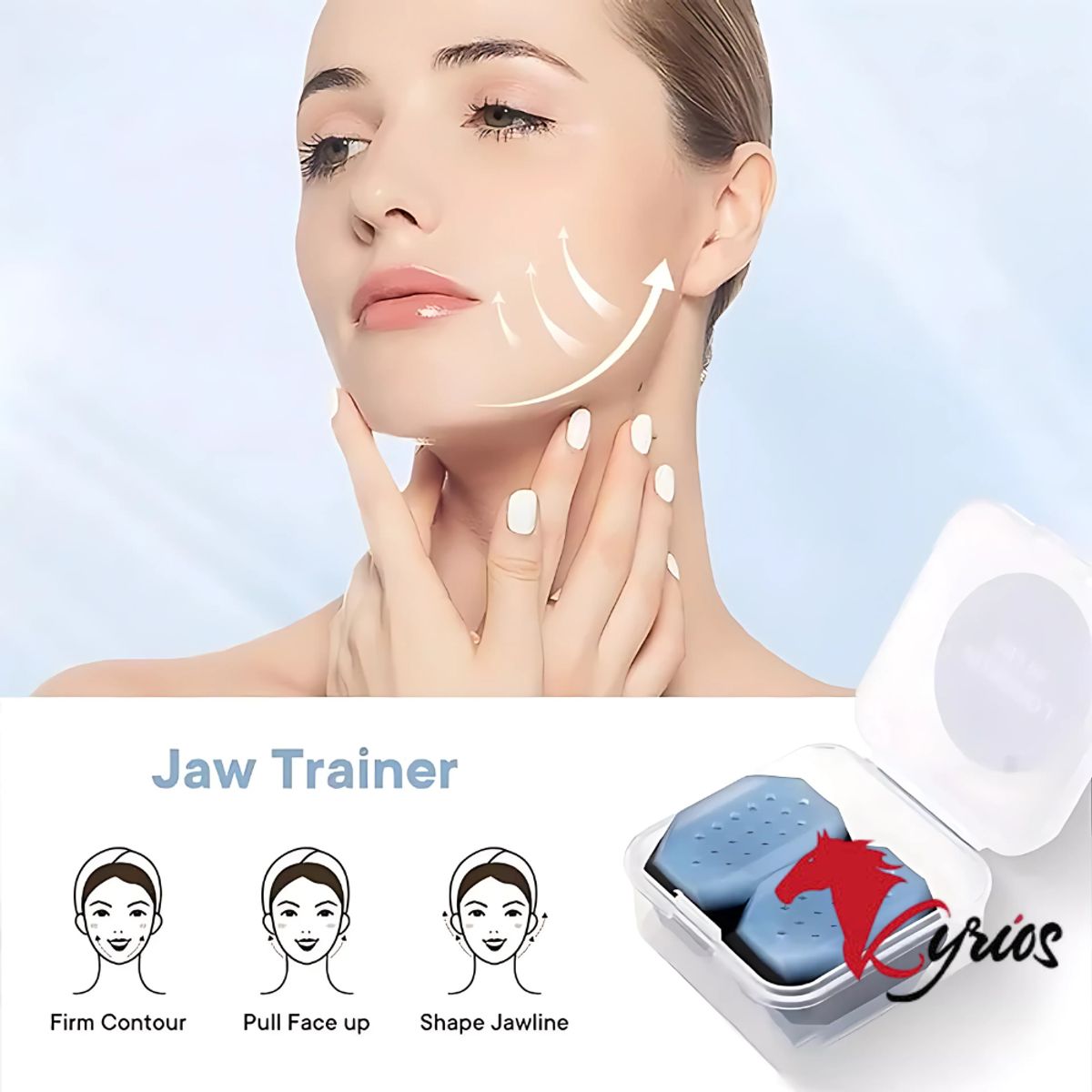 NO LOGO - Ejercitador de mandíbula - Negro