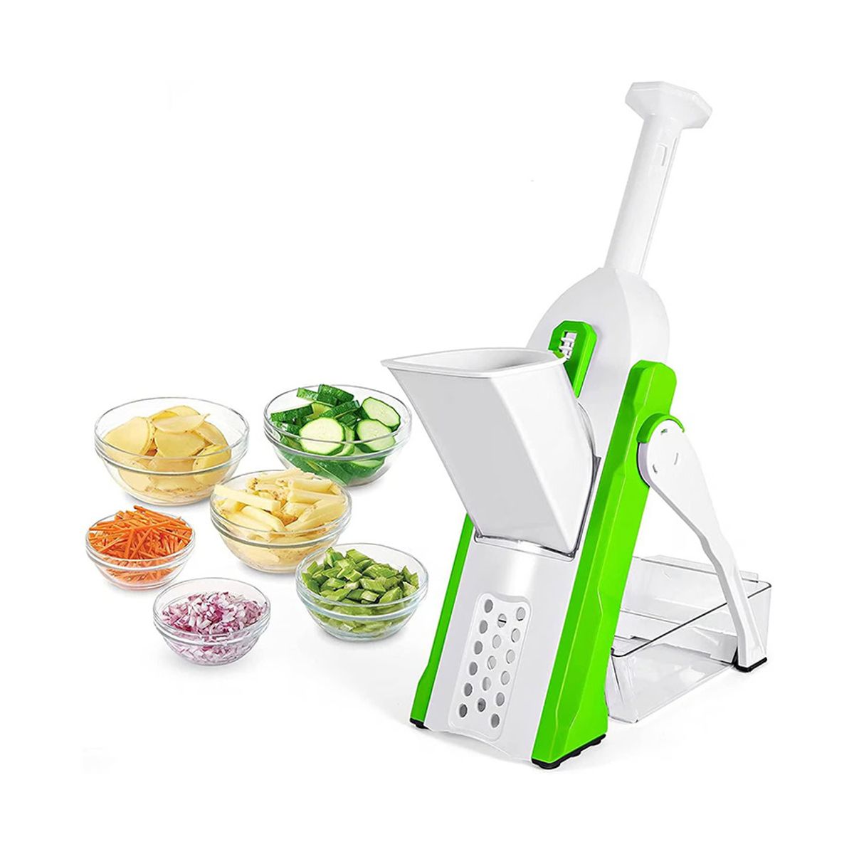 GENERICO - Picador de Verduras y Frutas Modelo 4 en 1 - Ikafree