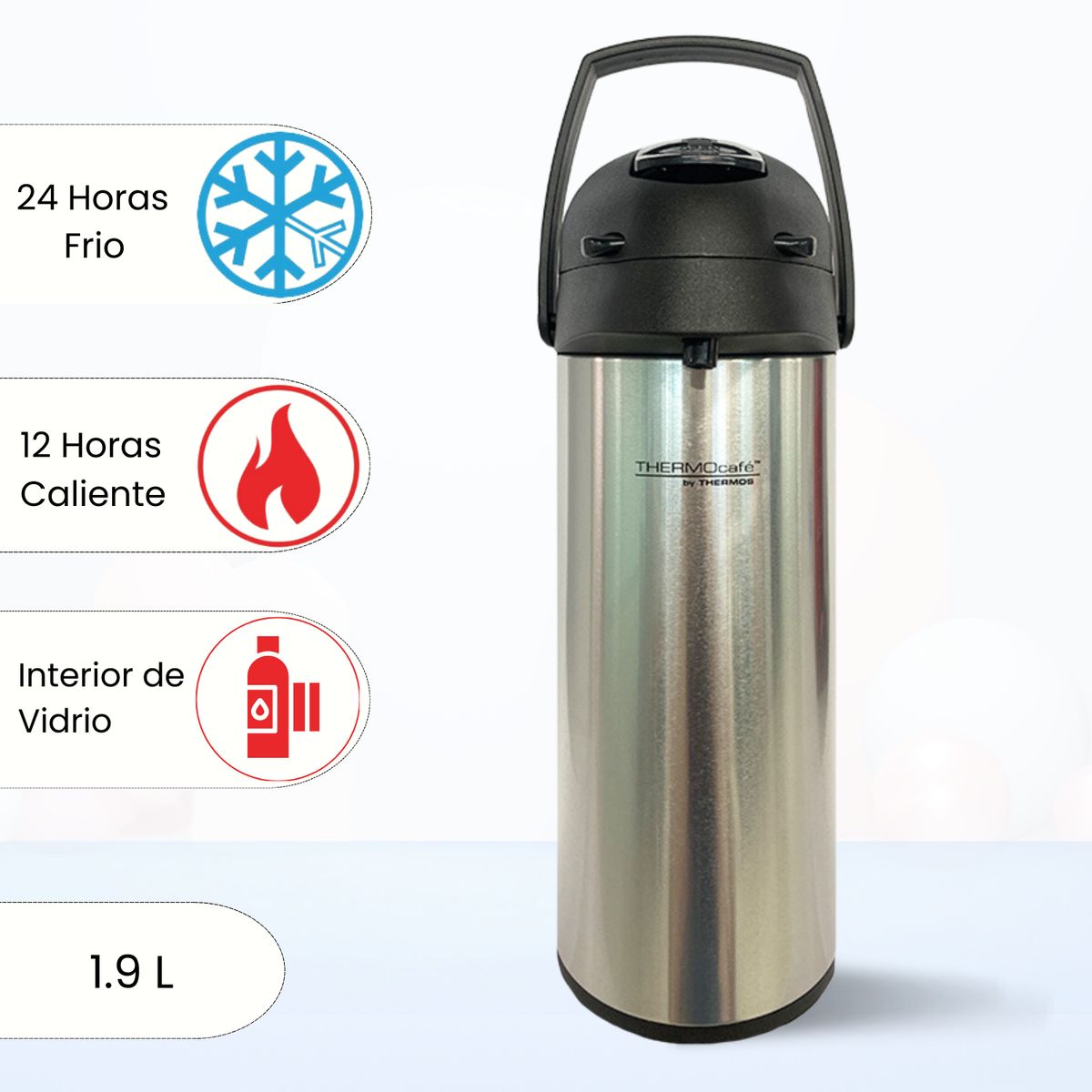 THERMOS - Termo Sifón ELECTRA 1.90 L Gris