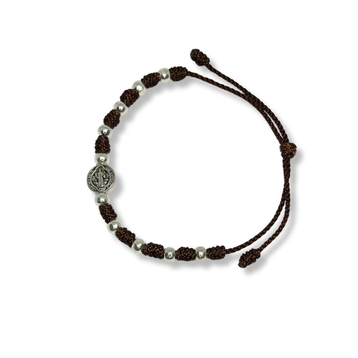 SANTORAL - Pulsera Denario San Benito Nudos - Bijoutería