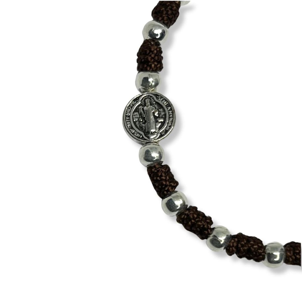 SANTORAL - Pulsera Denario San Benito Nudos - Bijoutería