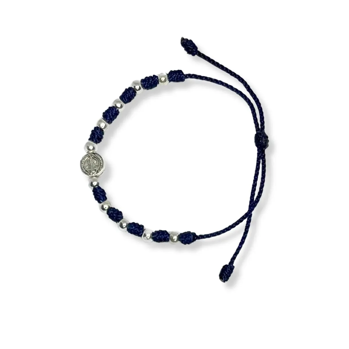 SANTORAL - Pulsera Denario San Benito Nudos - Bijoutería