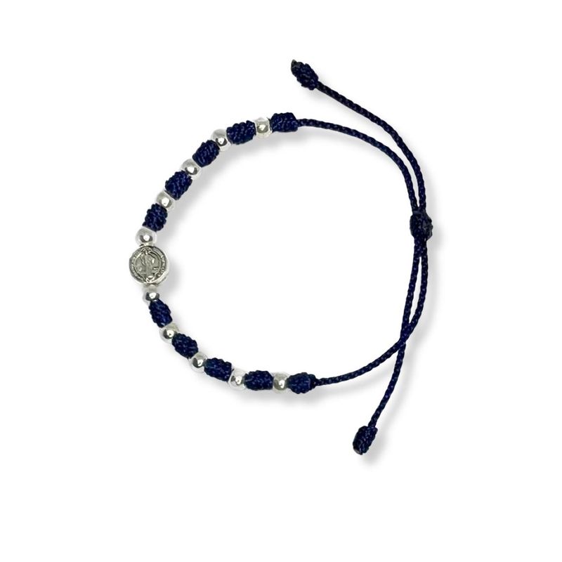 SANTORAL - Pulsera Denario San Benito Nudos - Bijoutería