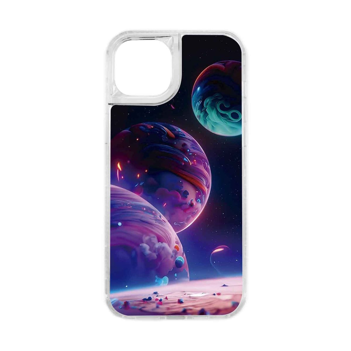 GENERICO - Funda Protector Case 360 Para IPHONE 14 PLUS - Transparente