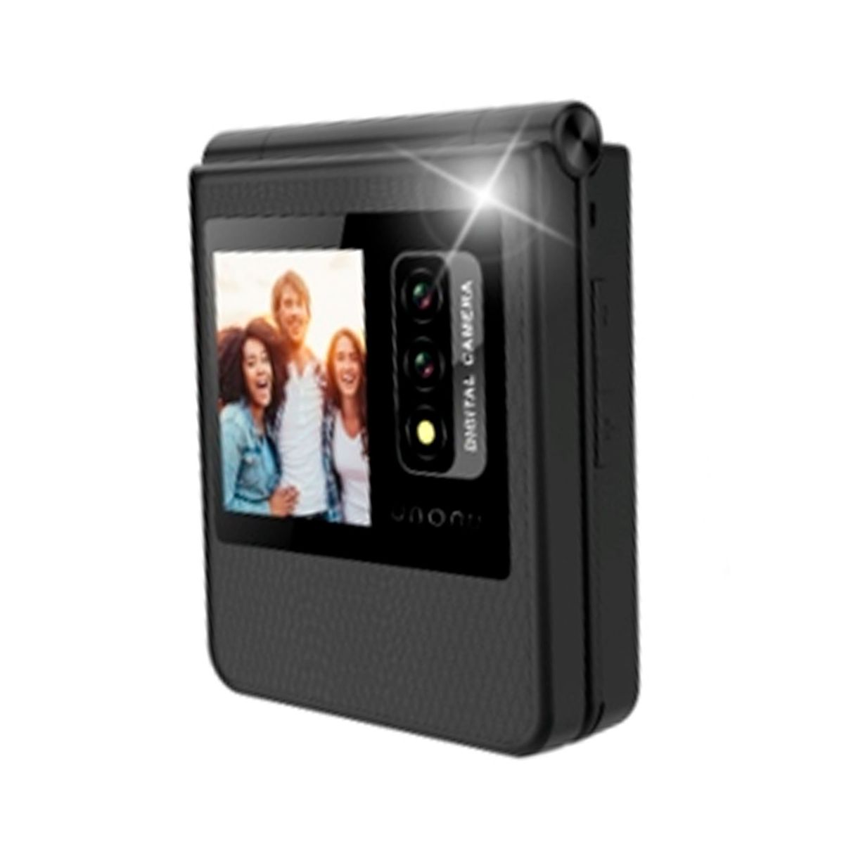 UNONU - CELULAR UNONU UF1 FLIP PHONE 2G COLOR NEGRO DS PN UF1