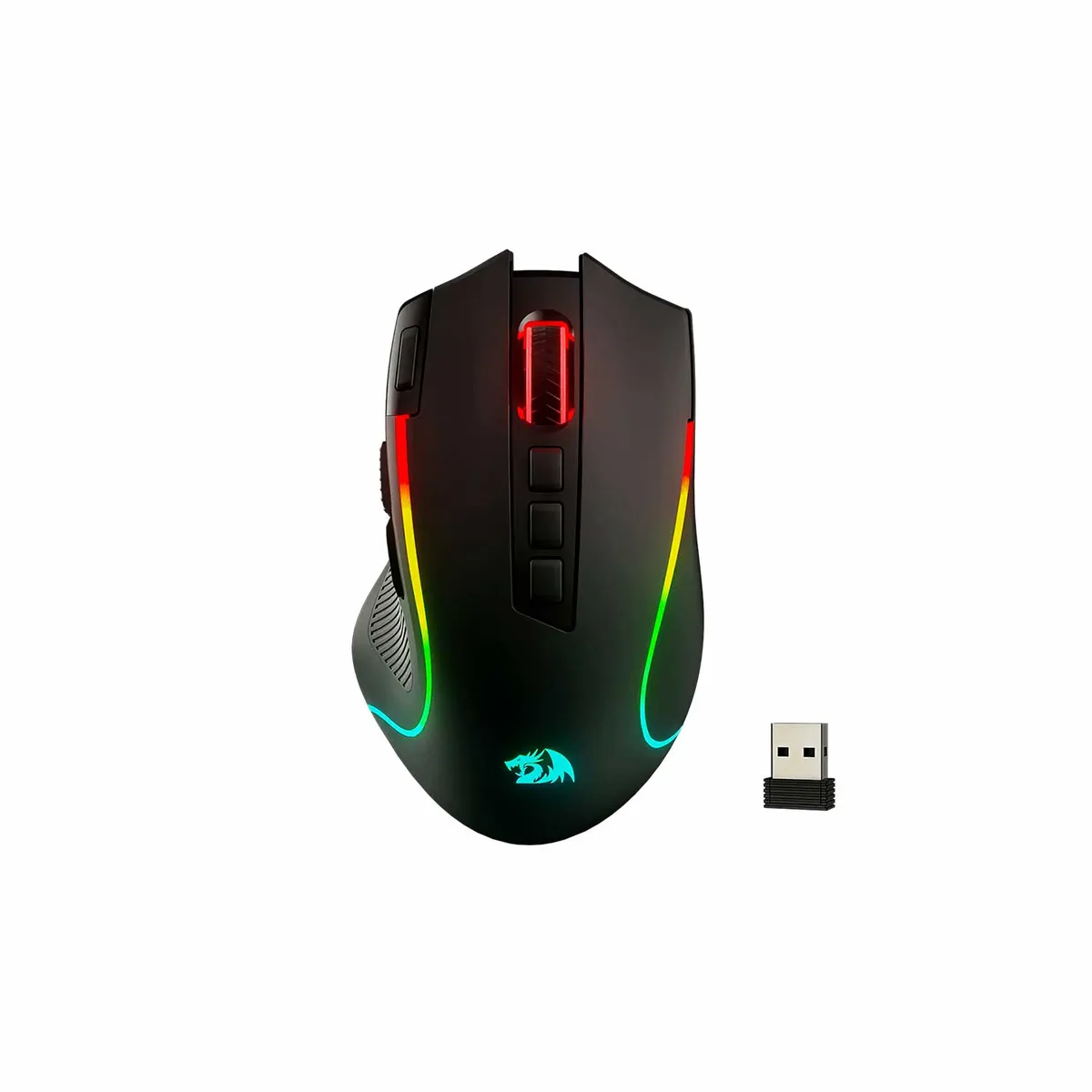 REDRAGON - Mouse Gamer Redragon Predator M612-Pro Wireless Black