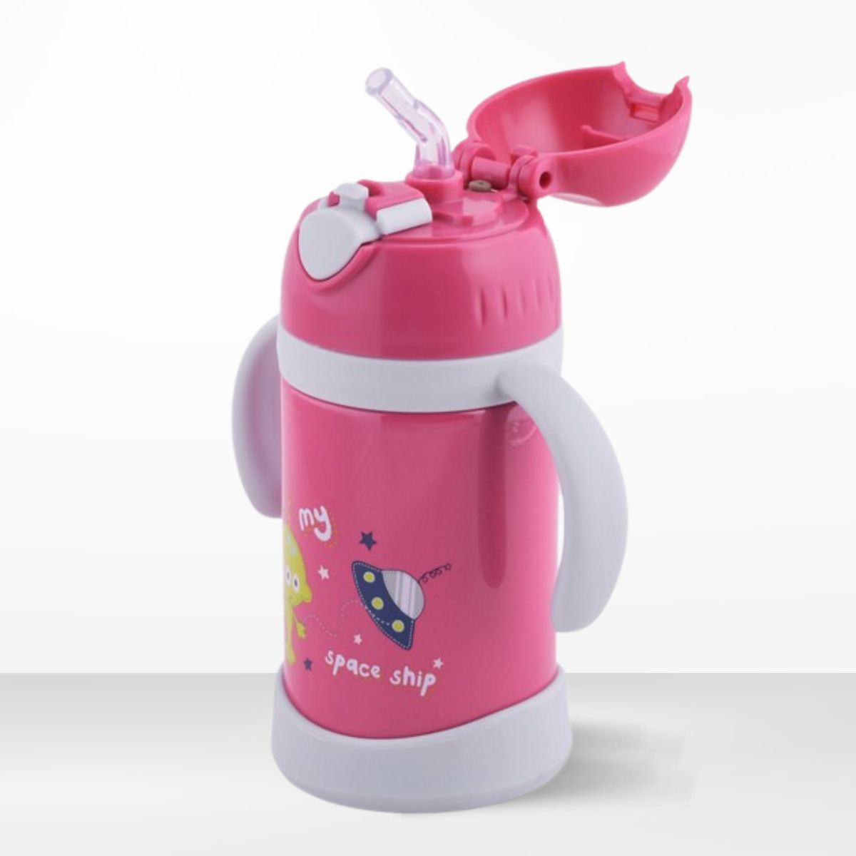 FACUSA - Termo de Bebida para Niños Baby Rosado 280ml