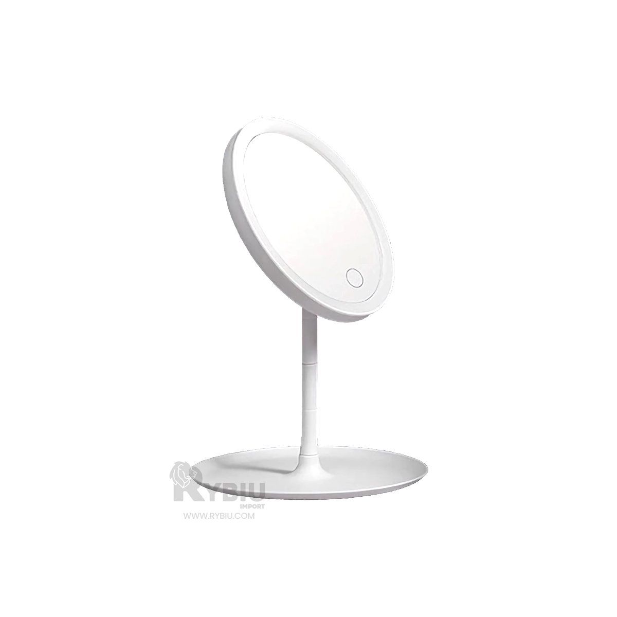 RYBIU IMPORT - Espejo de Maquillaje Led en Blanco Y+Papel de Regalo