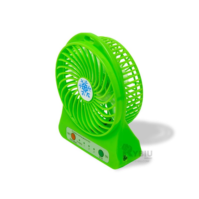 RYBIU IMPORT - Soplador Mini Recargable y Ligero en Verde Y+Gift Stickers