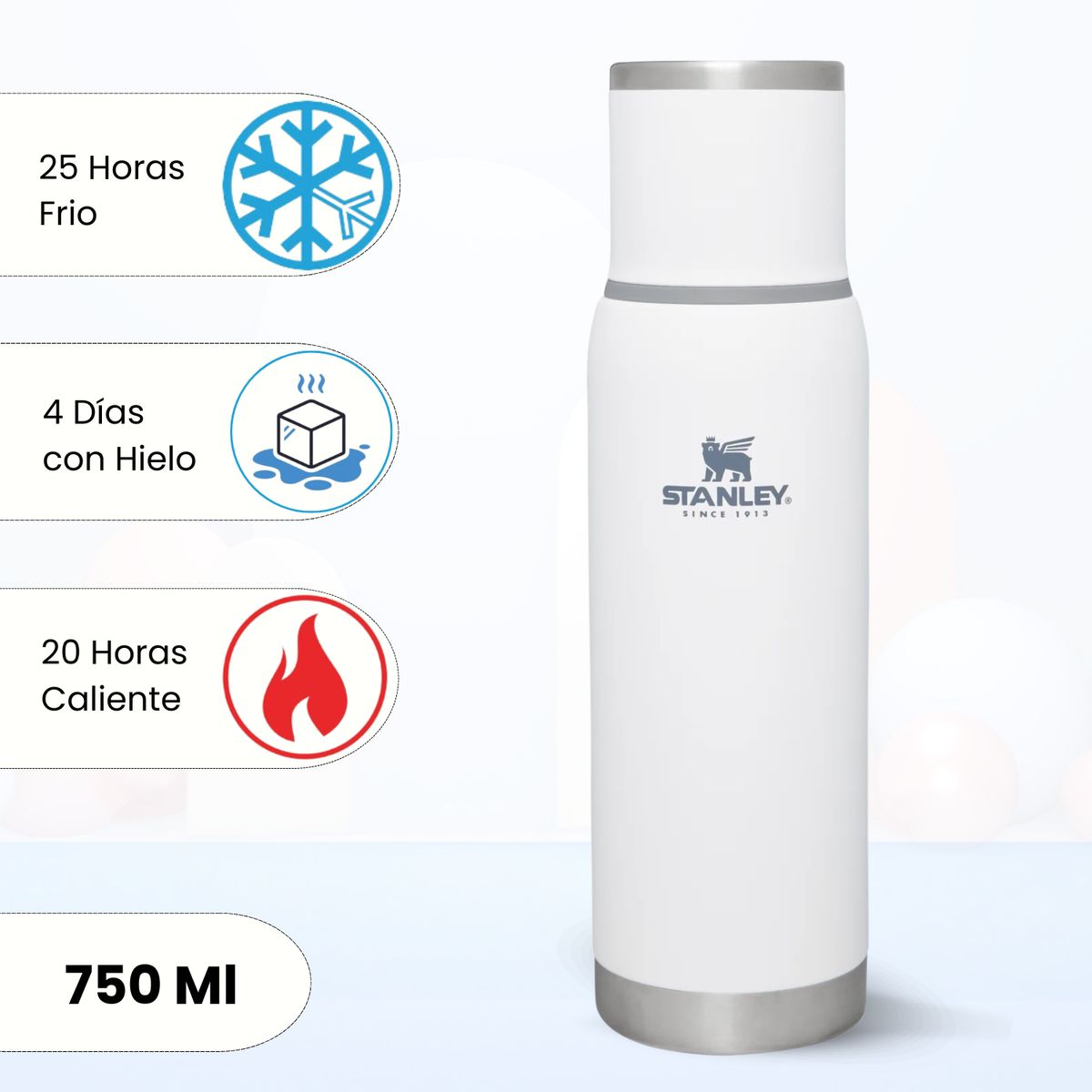 STANLEY - Termo de bebida Adventure TO GO Stanley Polar 750 Ml