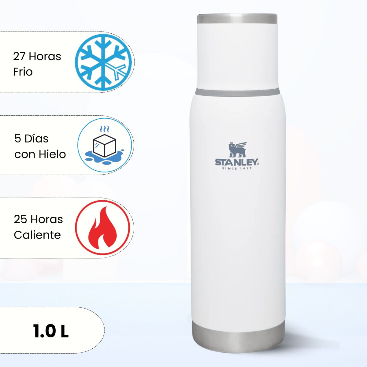 STANLEY - Termo de bebida Adventure TO GO Stanley Polar 1.0 L