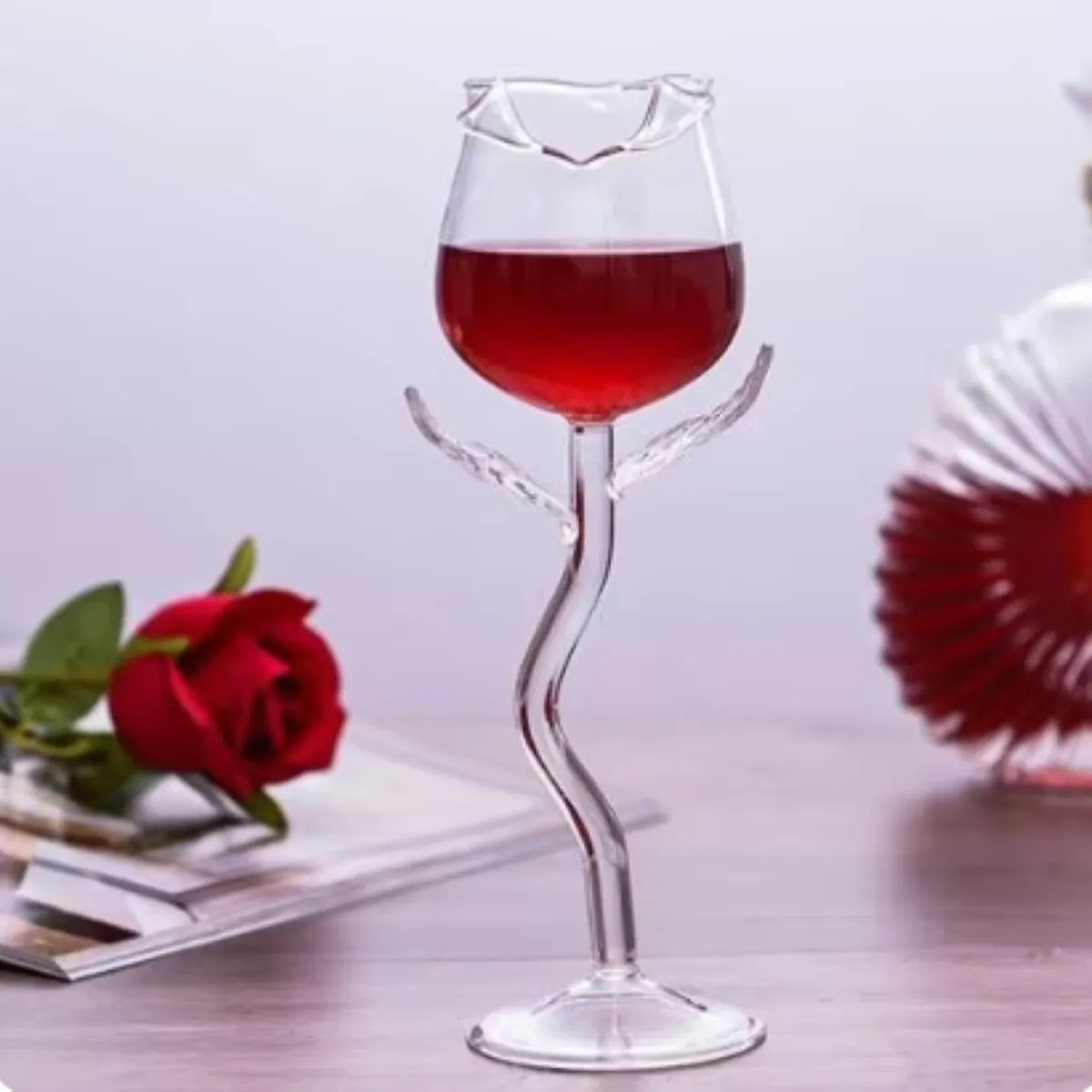 GENERICO - Copa Con Forma De Rosa