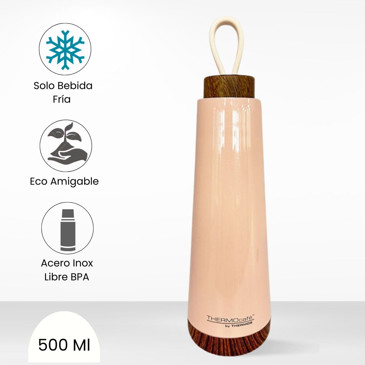 THERMOS - Tomatodo Deportivo Eco Bottle 500ml Rosado