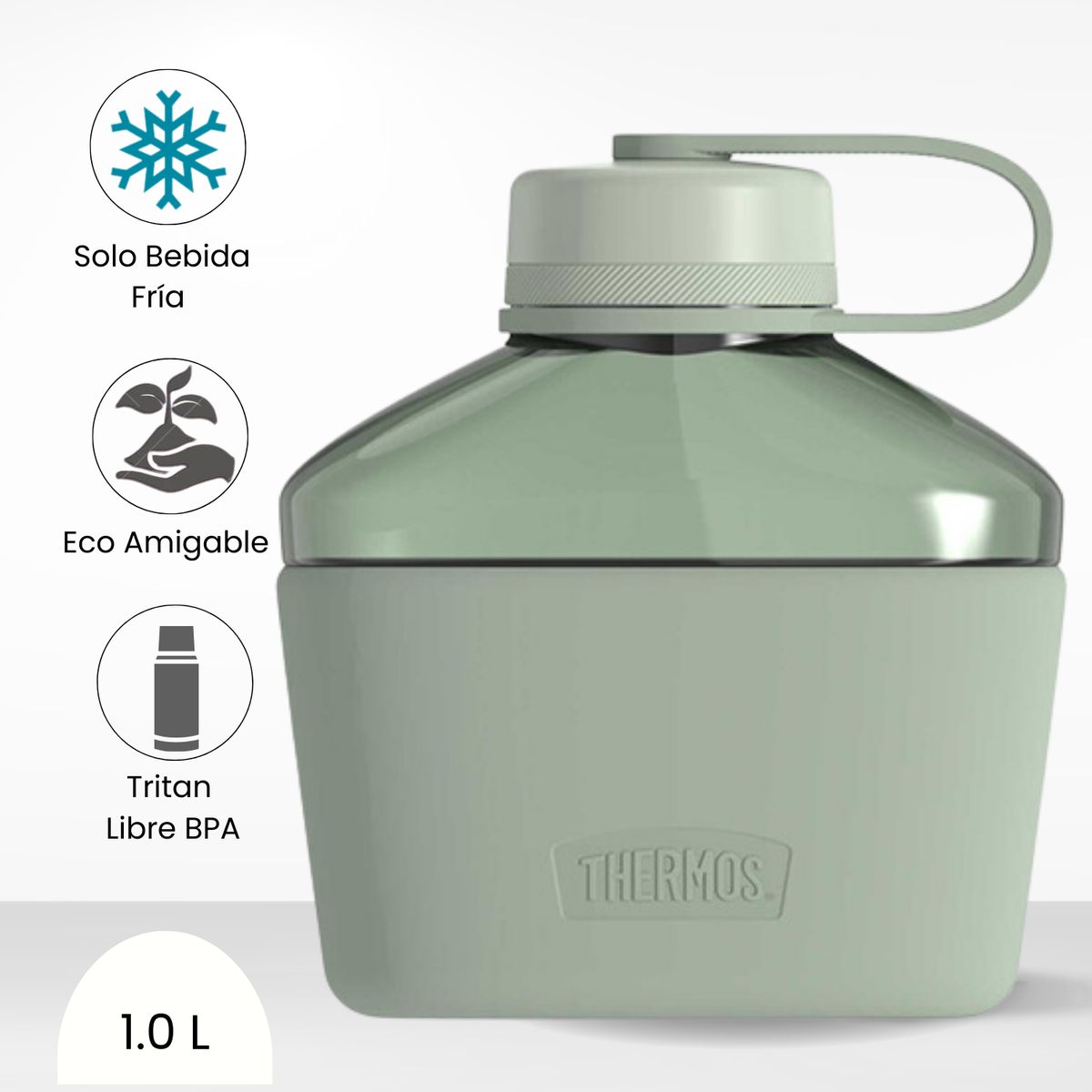 THERMOS - Tomatodo Deportivo Cantinflora Guardian 1.0l Verde