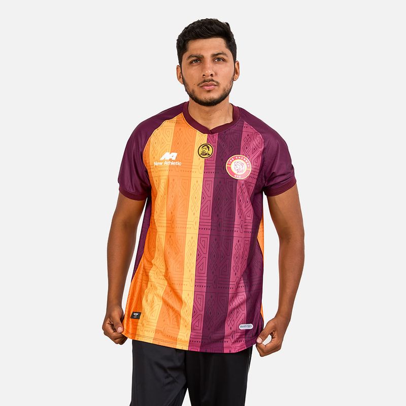 NEW ATHLETIC - Camiseta Del Hincha Chankas Guinda 2024 Hombre