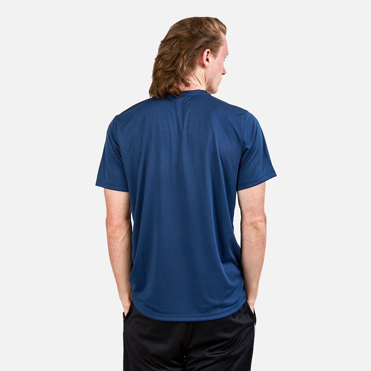 NEW ATHLETIC - Polo Básico Chankas Azul Acero Hombre