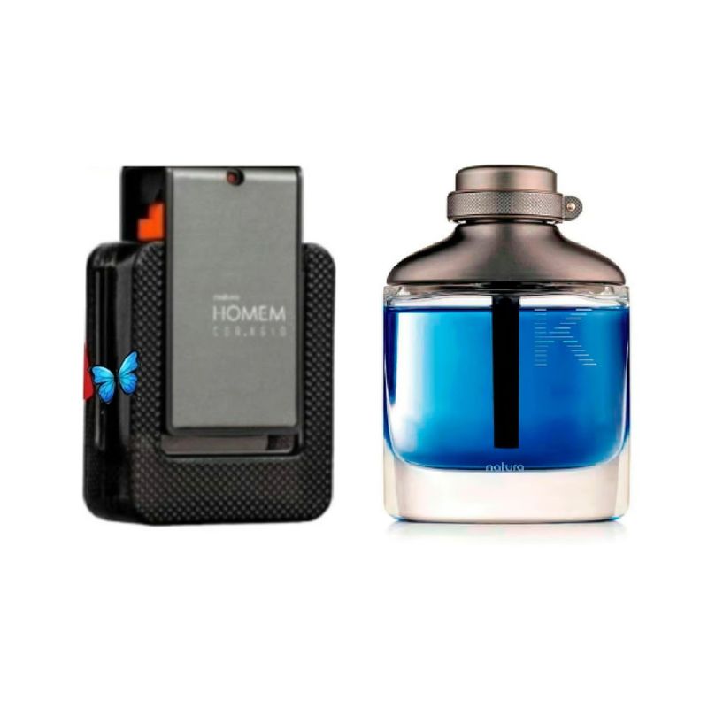 NATURA - K clasico 100ml + homem coragio100 ml Natura
