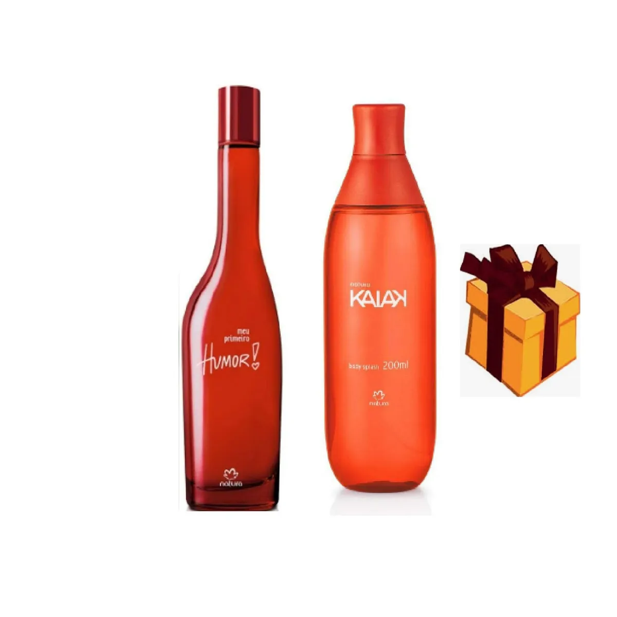 NATURA - Humor Primeiro 75ml + body splash Kaiak colonias Natura