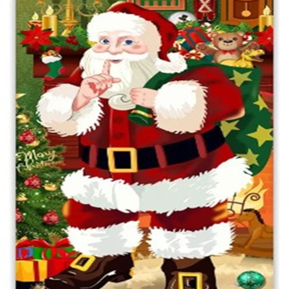 GENERICO - Funda Para Puerta tendencia navidad