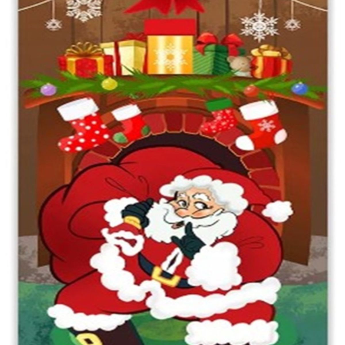 GENERICO - Funda Para Puerta tendencia navidad