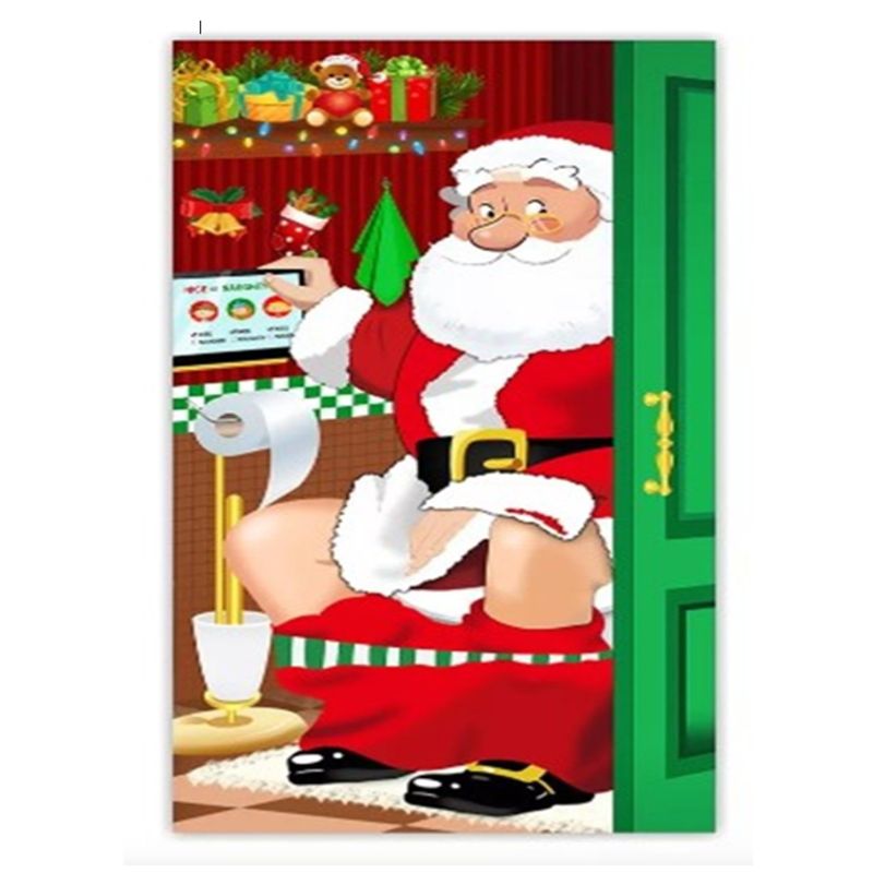 GENERICO - Funda Para Puerta tendencia navidad