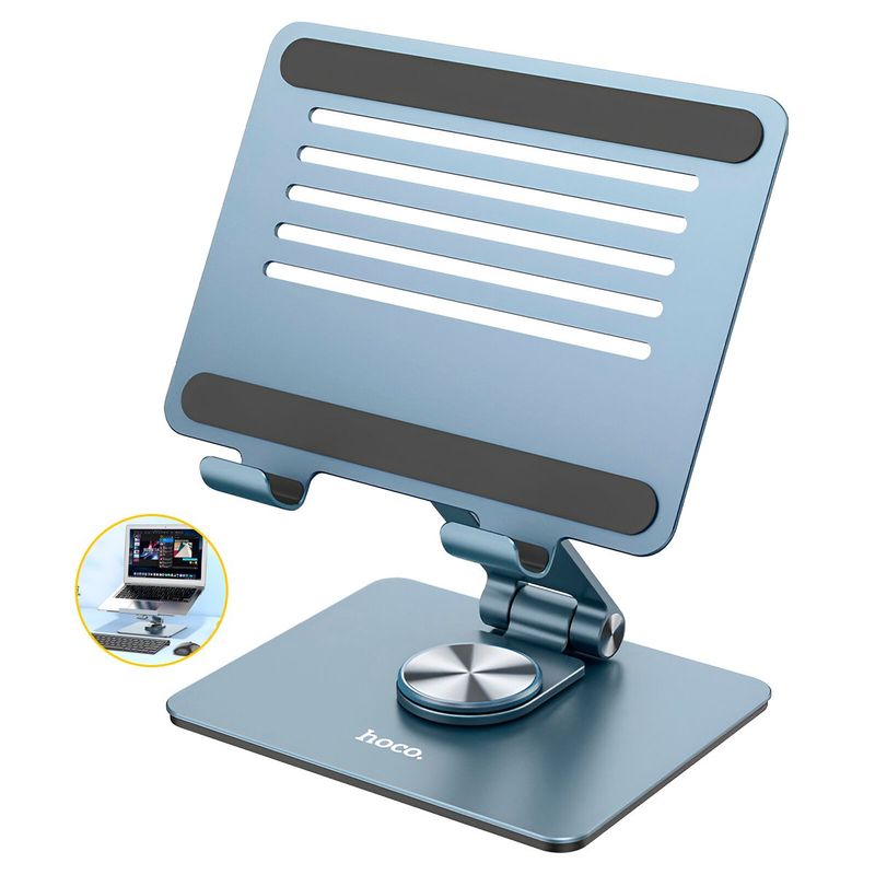 HOCO - Soporte Para Laptop De Aluminio 360° Premium Hoco PH52 Plus