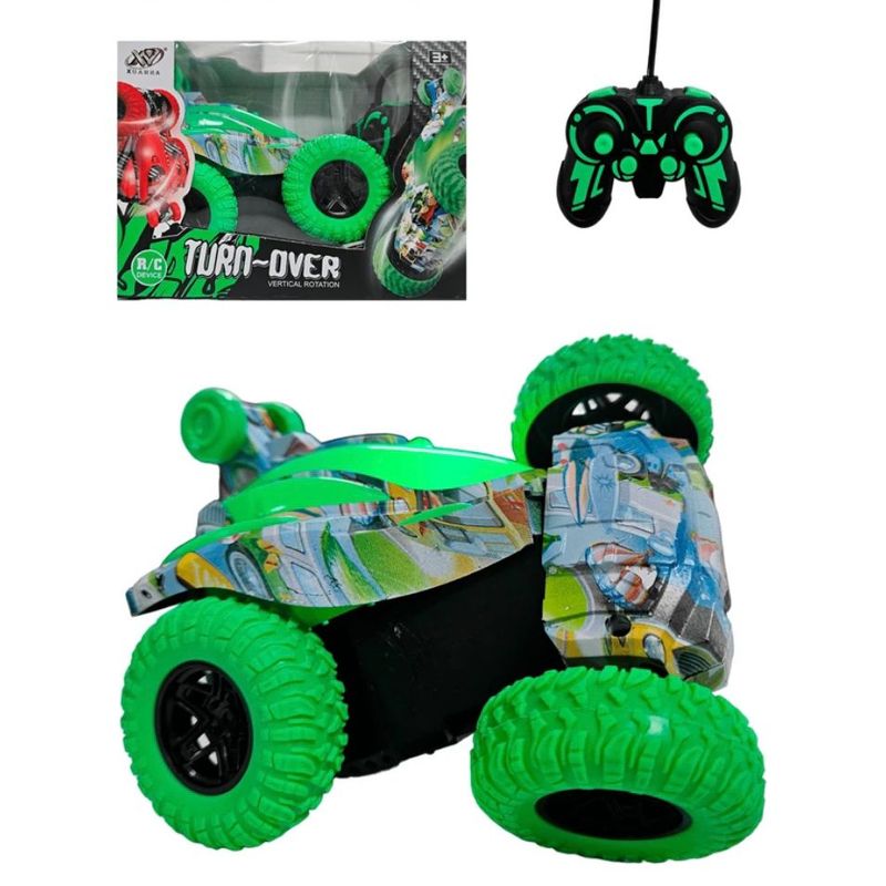 GENERICO - CARRO LOCO ROTACION 360º LUCES CONTROL REMOTO