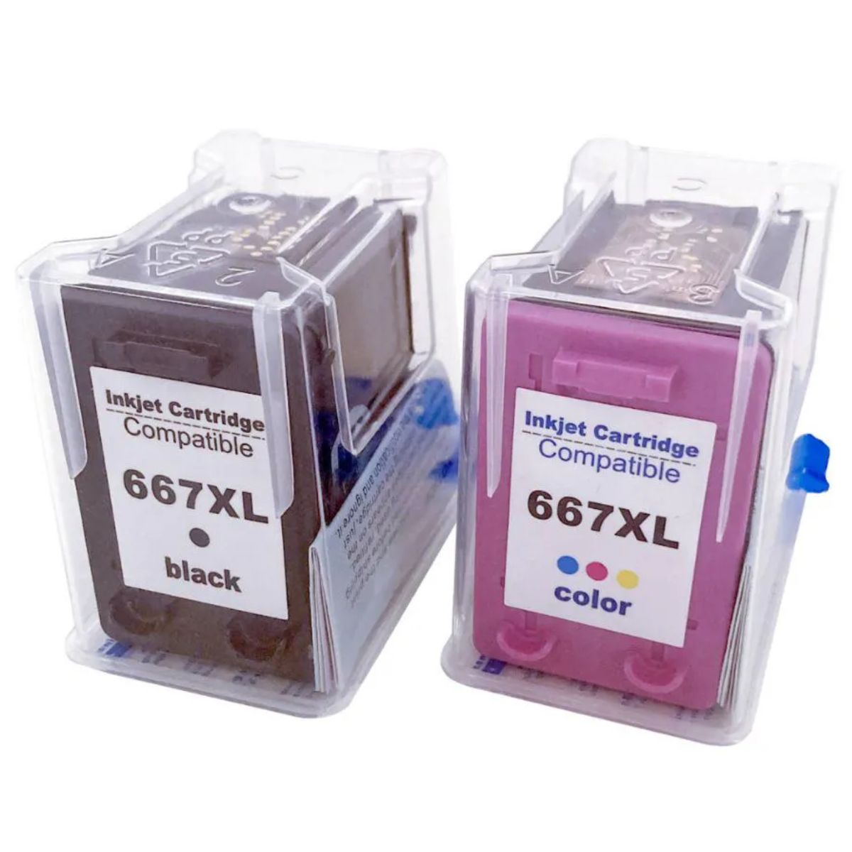 HP - Kit Tinta HP 667XL Negro Tricolor original