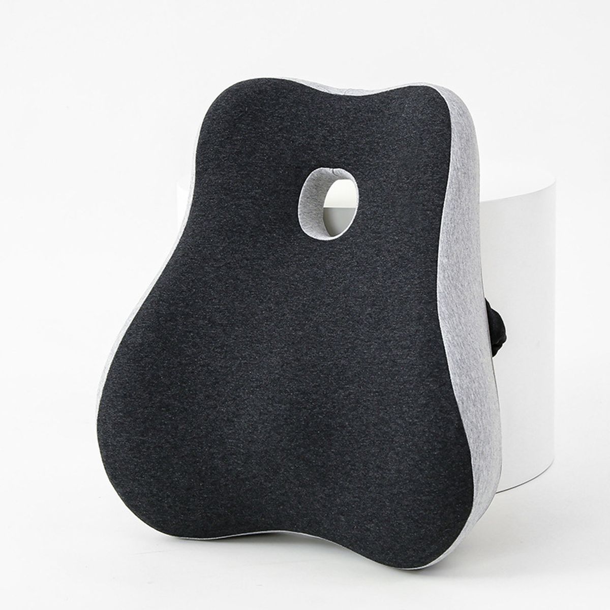 GENERICO - Cojin Ergonomico Espalda Hanma Extra Foam + Funda+ Gel+ Soporte Ergo