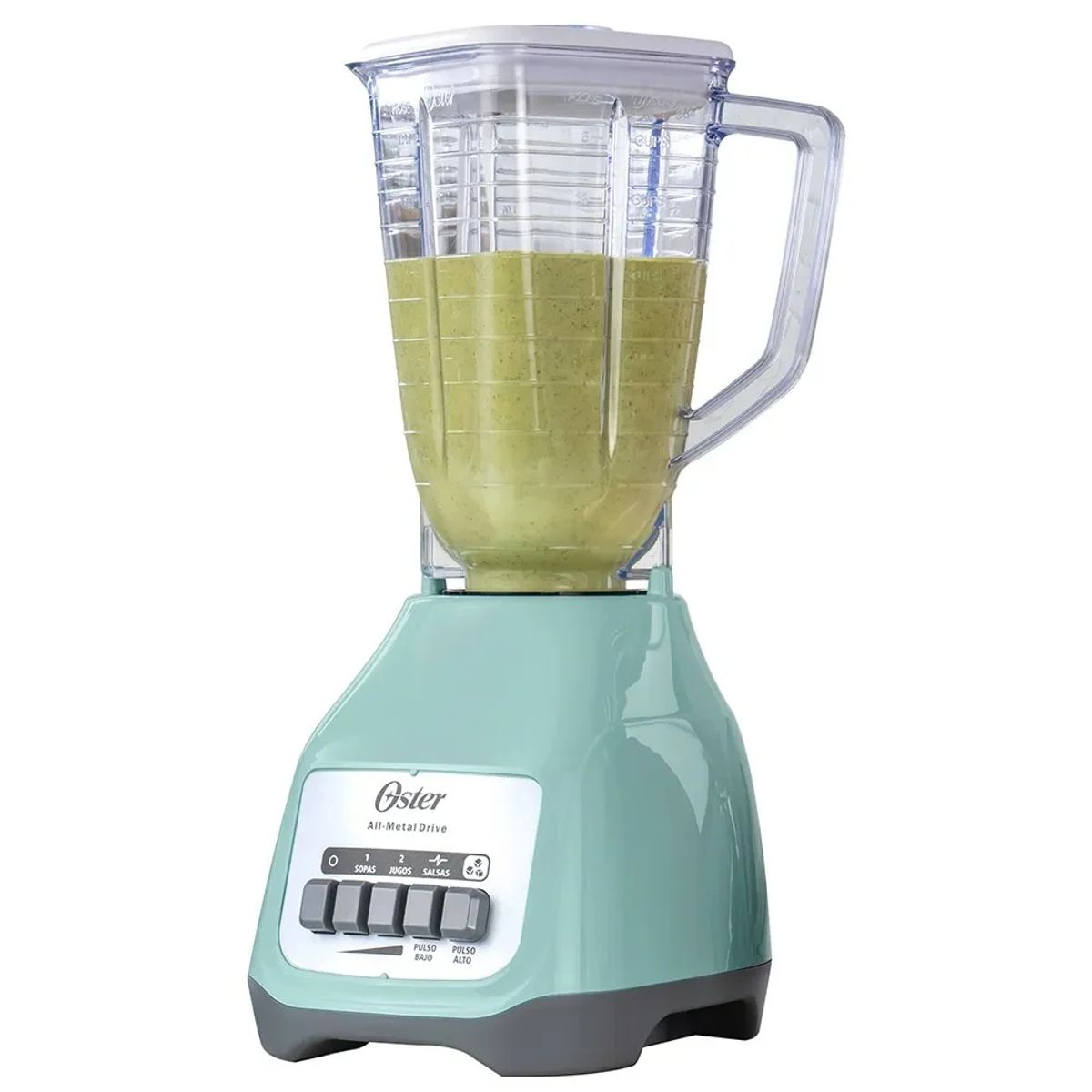 OSTER - Licuadora Oster de 2 Velocidades con Pulso y Vaso de Vidrio BLSTKAGVPB