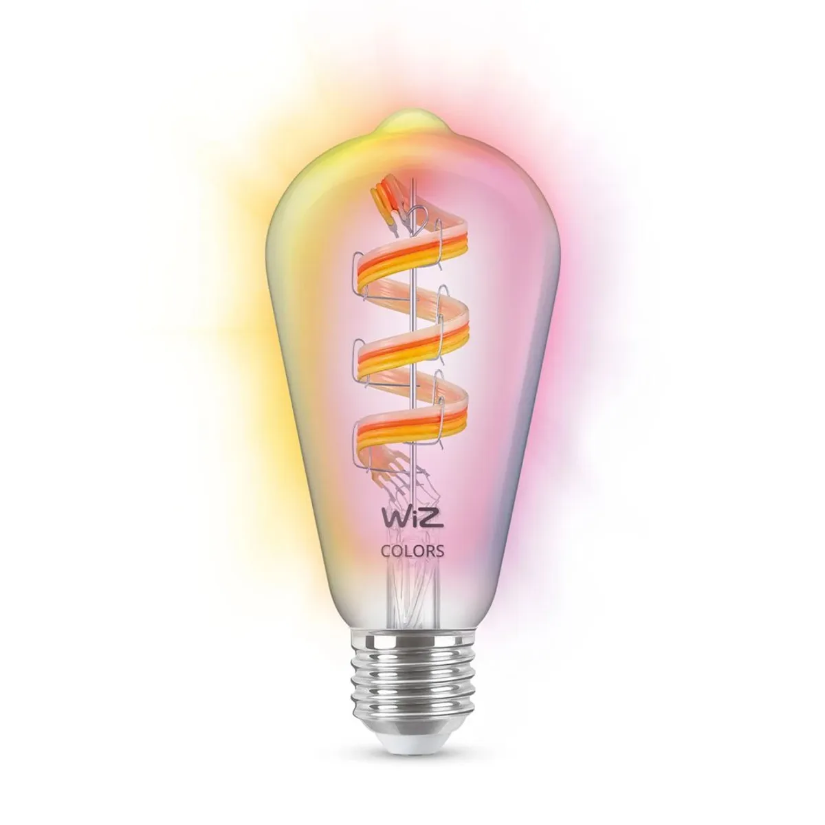 WIZ - WIZ Foco Led Filamento Pera RGB WIFI Inteligente ST64 E27