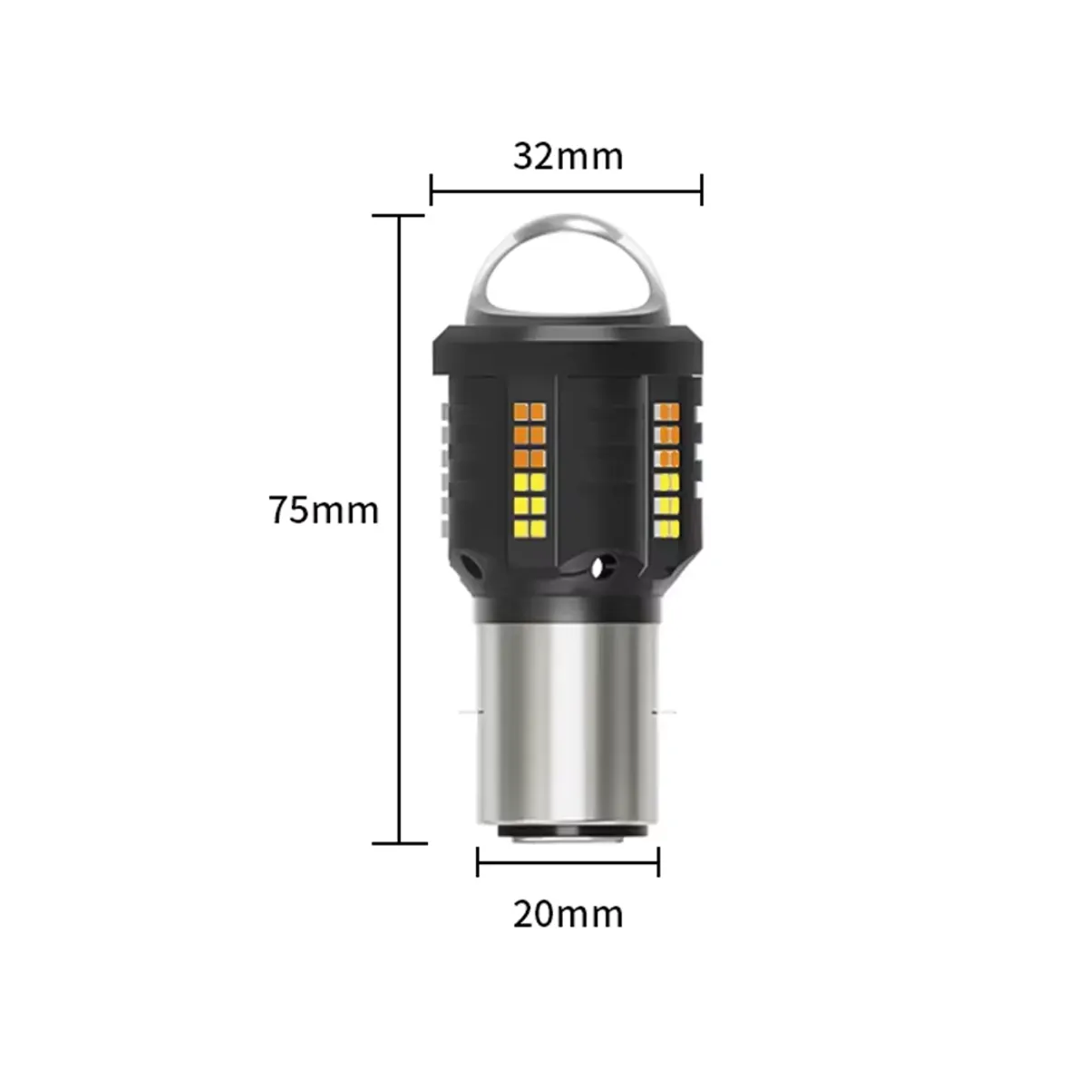 GENERICO - Foco Led Lupa H6 Dual Color 2500LM