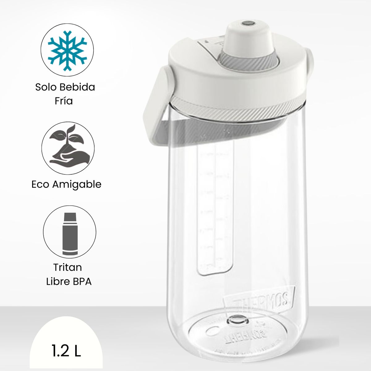 THERMOS - Tomatodo Deportivo Nuevo Guardian 1.2l Gris