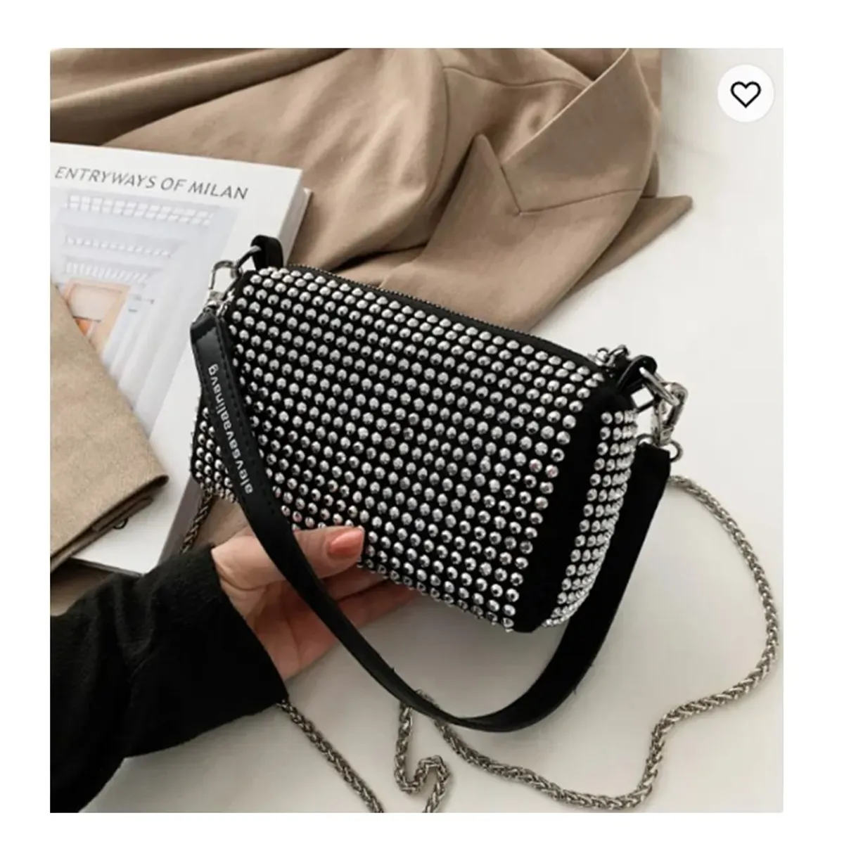 GENERICO - Cartera Para Mujer Con Brillos Elegant