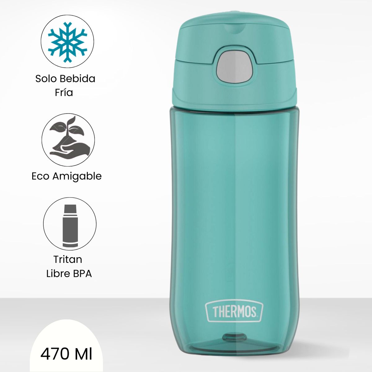 THERMOS - Tomatodo para Niños Fun 470ml Verde